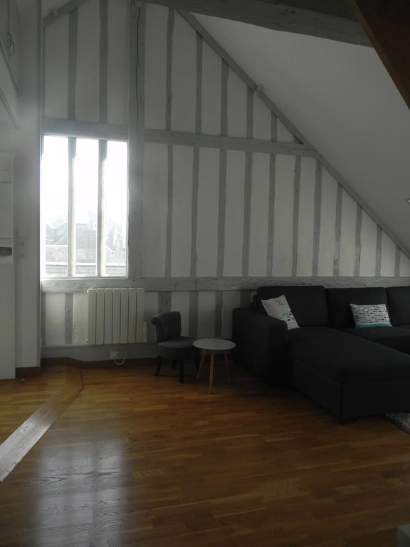 Appartement Rue Haute Honfleur Esterno foto