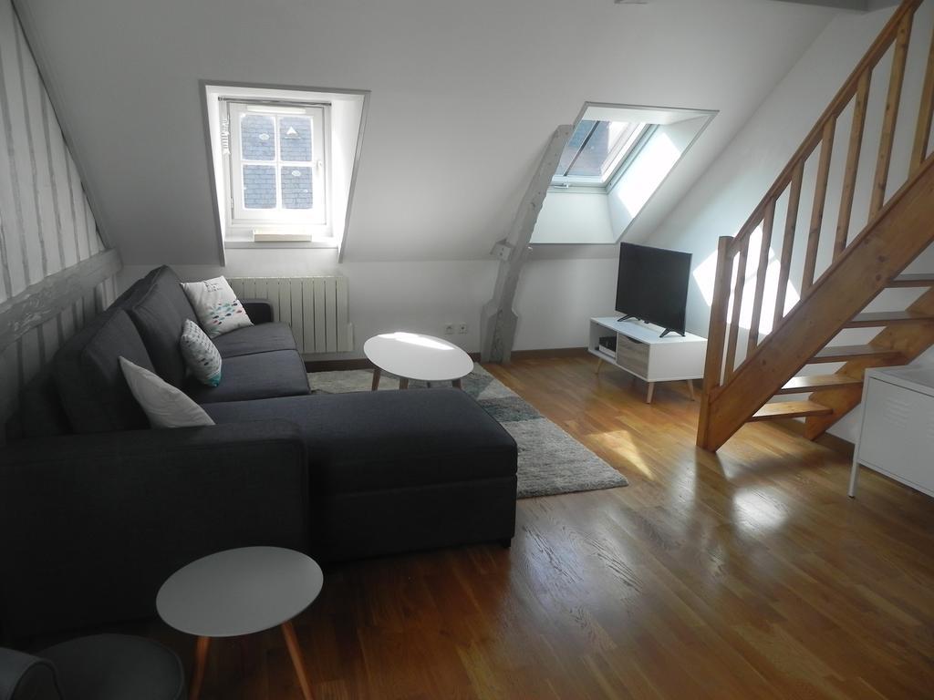Appartement Rue Haute Honfleur Esterno foto