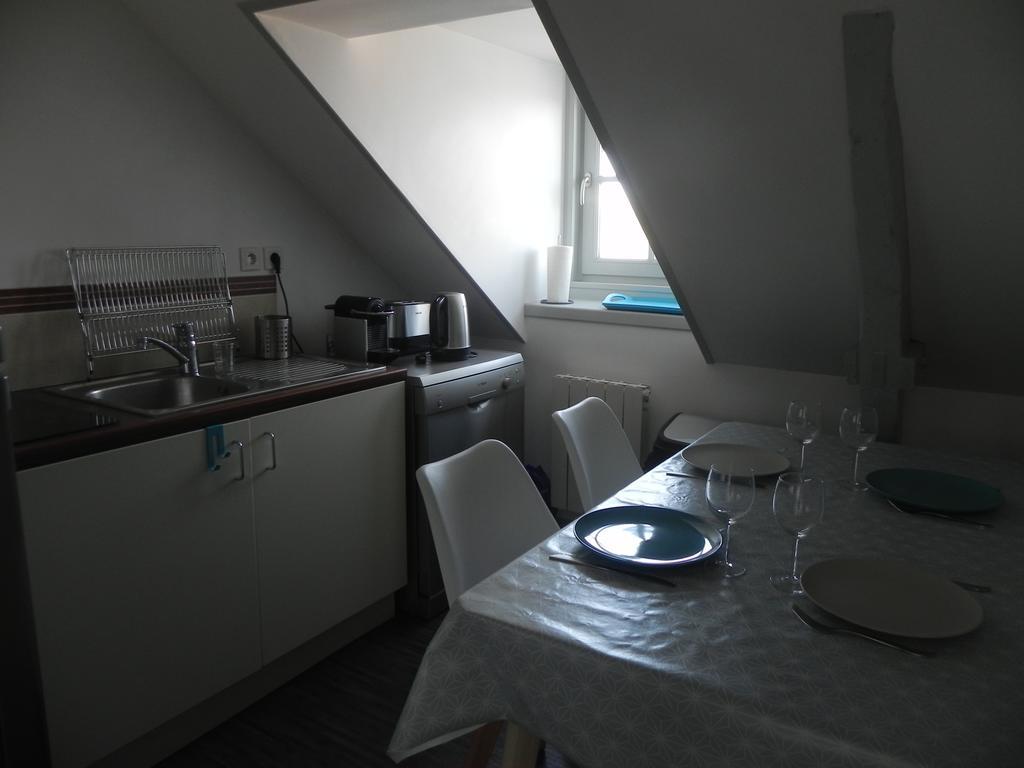 Appartement Rue Haute Honfleur Esterno foto